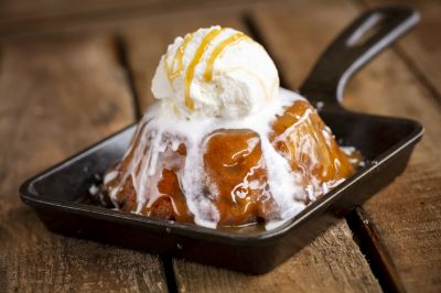 Salted Caramel Bread Pudding-A La Carte