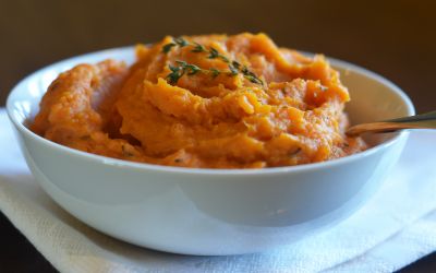 Maple Whipped Sweet Potatoes - Christmas