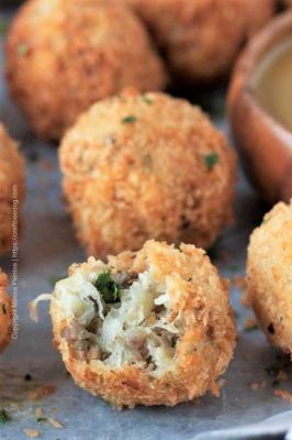 Sauerkraut and Bratwurst Balls - Oktoberfest