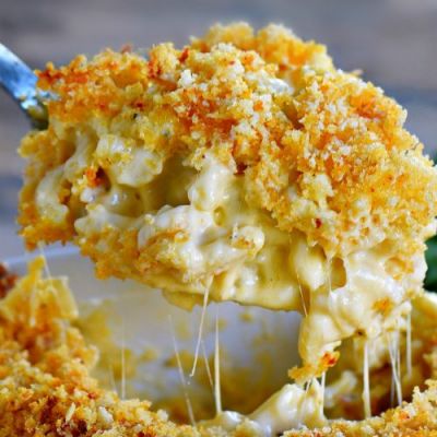 Creamy Four Cheese Macaroni, Family - Thanksgiving