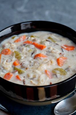 Soup, Chicken & Wild Rice - Christmas