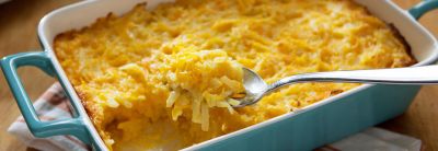 Cheesy Hash Browns - Christmas