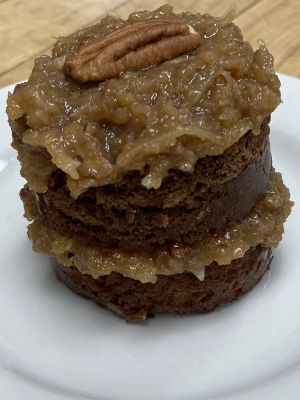 German Chocolate Cake Individual (4)