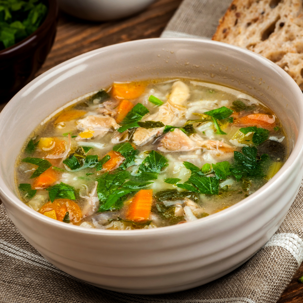 Chicken Soup With Vegetables