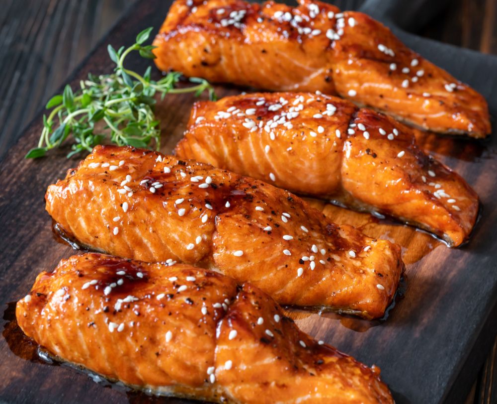 Honey Teriyaki Salmon