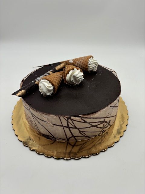 Chocolate Cigar Cake - Parve