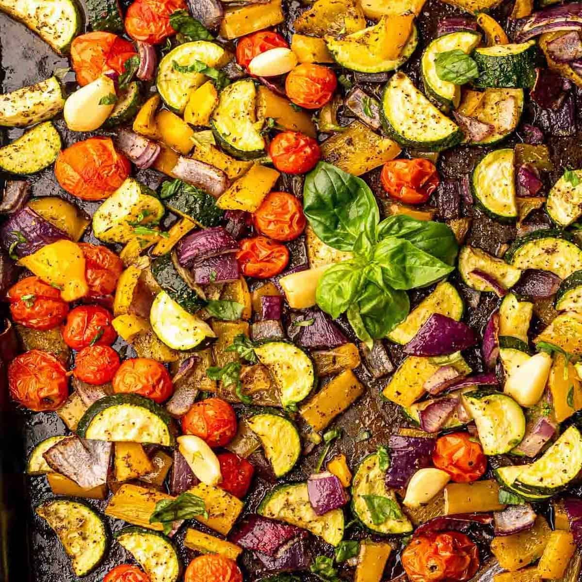 Roasted vegetables