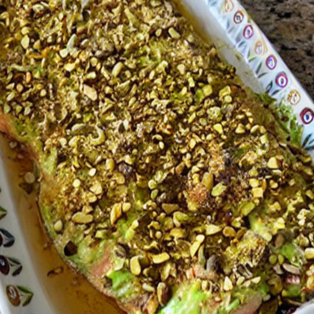 Wasabi Pistachio Salmon (mild)