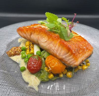 Roasted Ora King Salmon