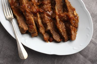 Brisket, Jewish-Style in Sauce