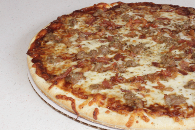 Bacon BBQ Sausage Pizza