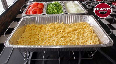 Mac & Cheese Build Your Own Buffet Bar (Trendy, Comfort Food, Vegetarian Option)