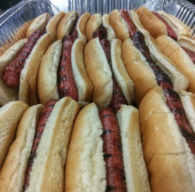 Vienna Hot Dog Tray