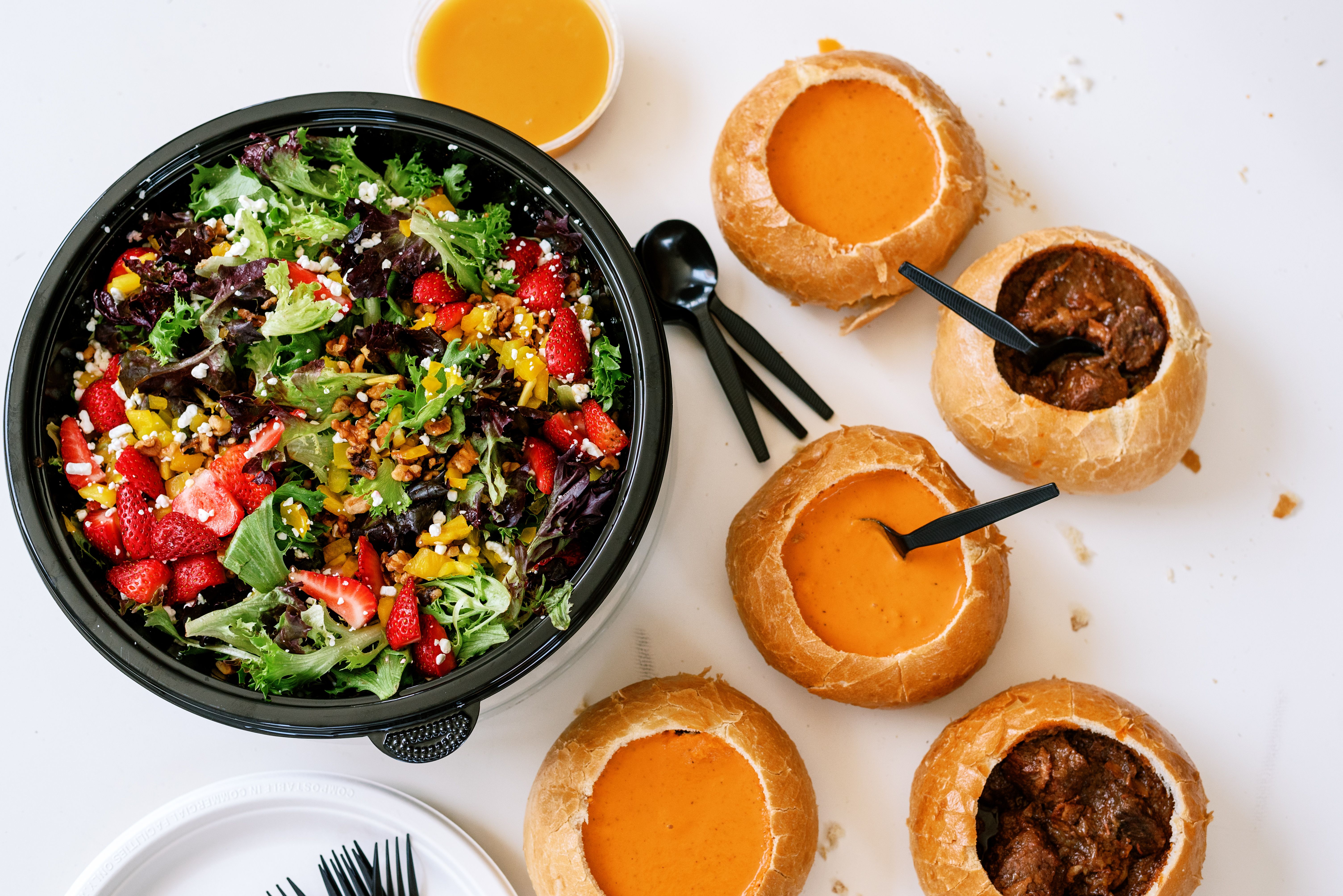 Soup & Bread Bowl Buffet