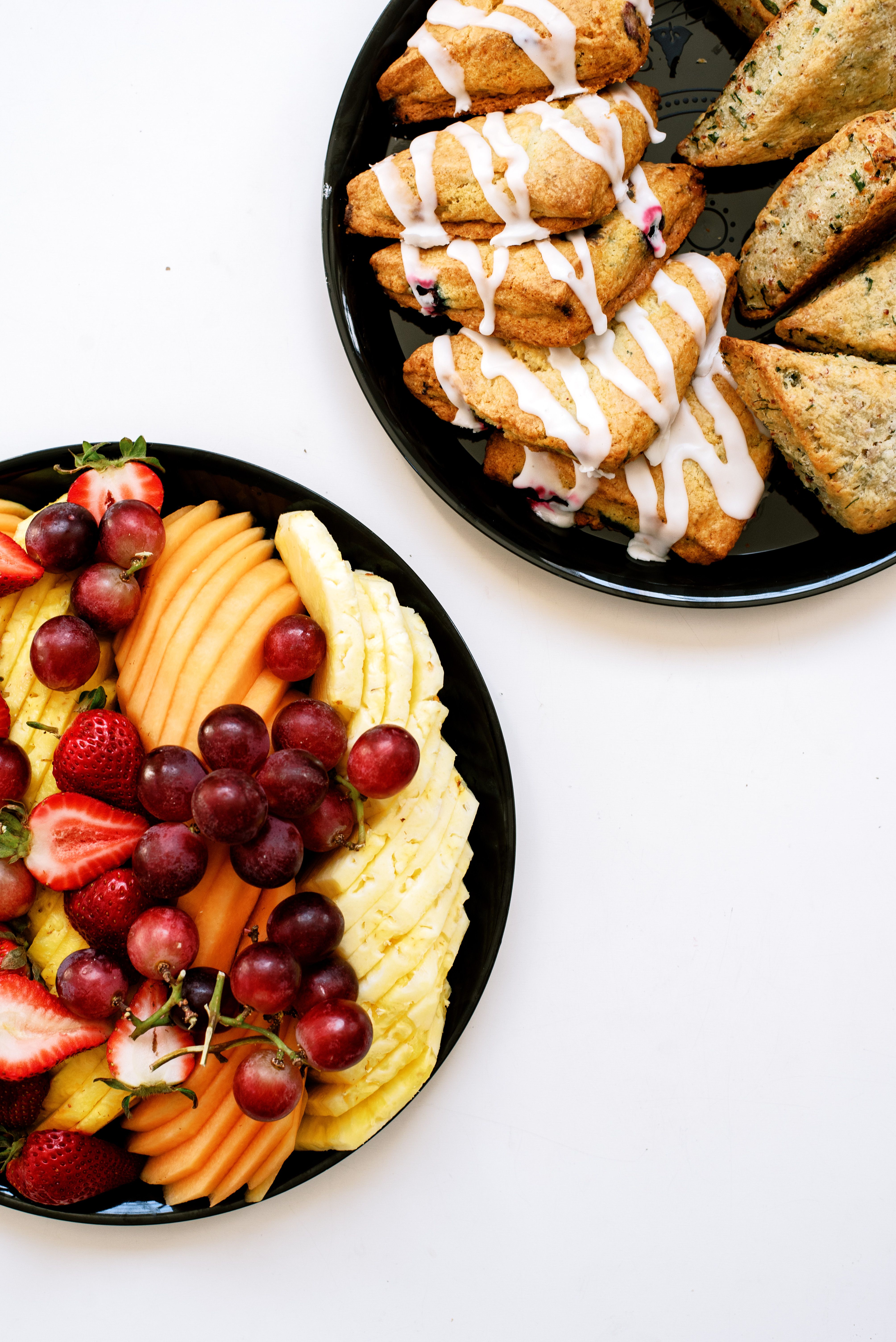 Scones & Specialty Bread with Fresh Fruit - Cold