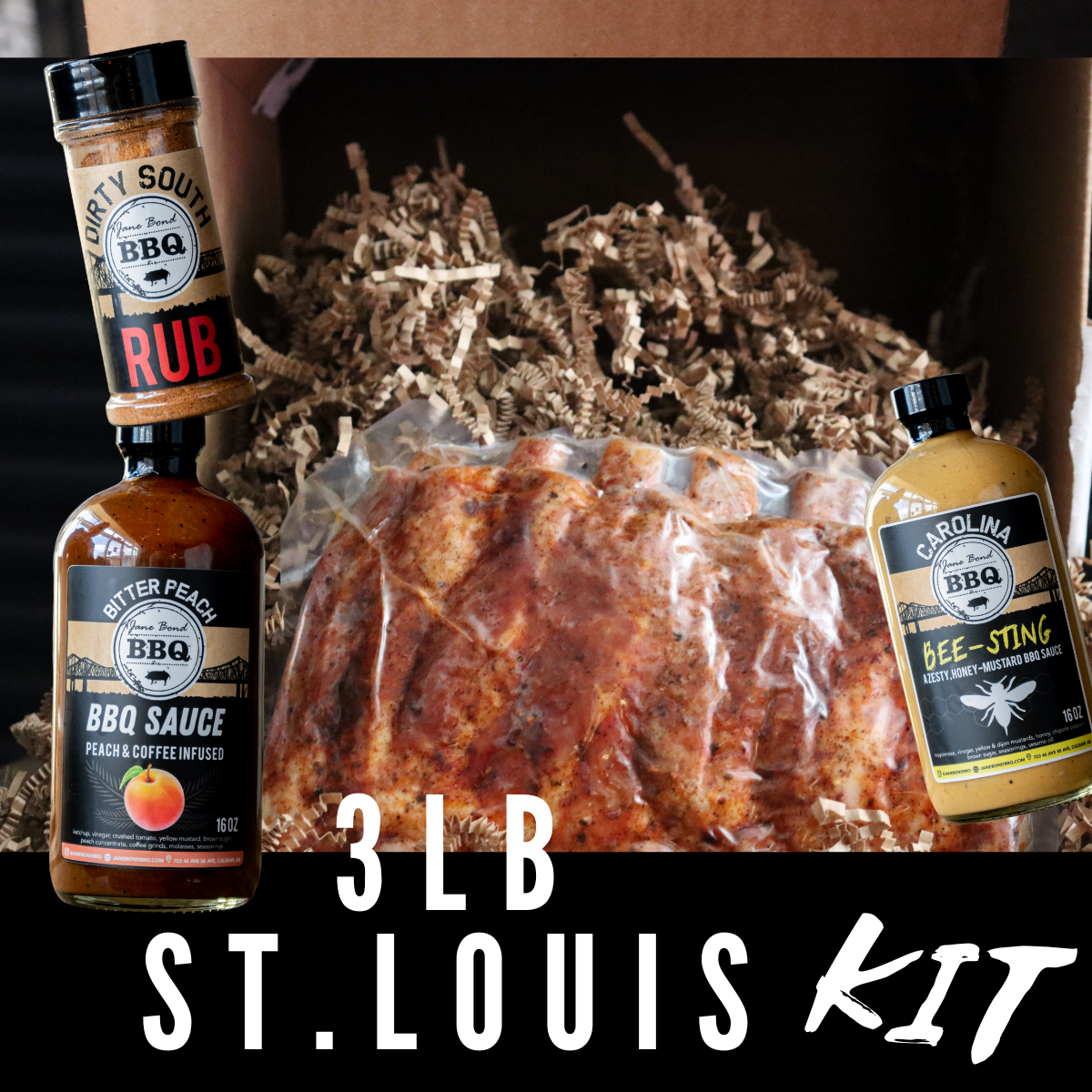 3LB St. Louis Rib Kit