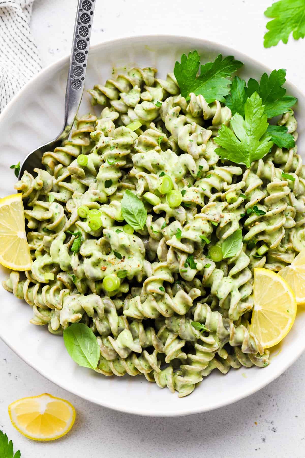 Green Goddess Pasta Tray