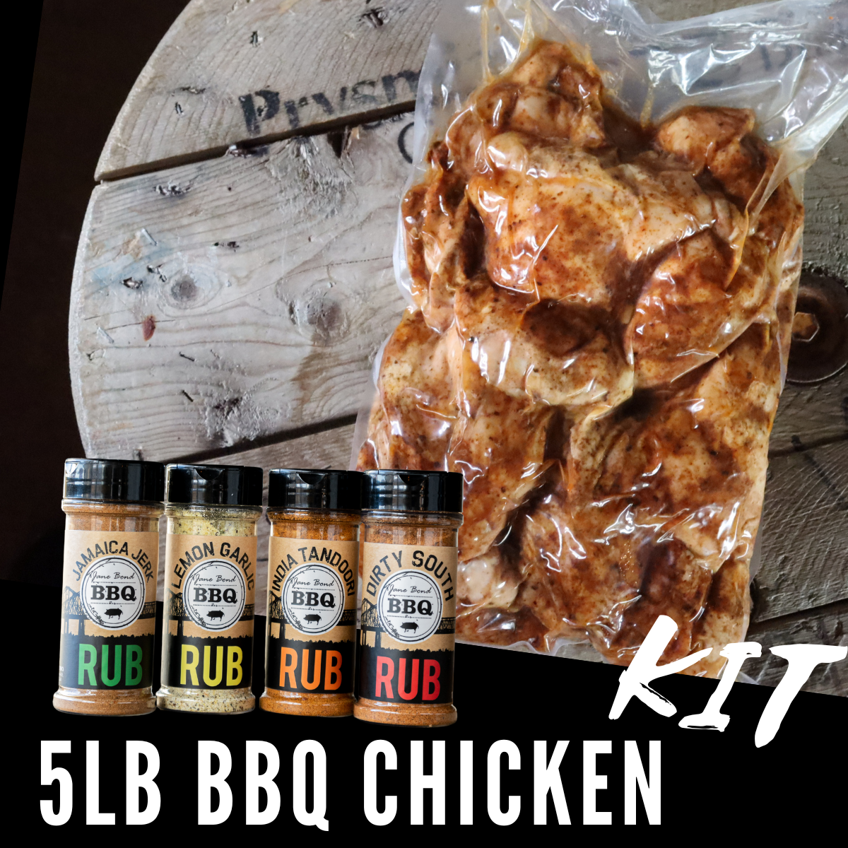 5LB BBQ Chicken Kit