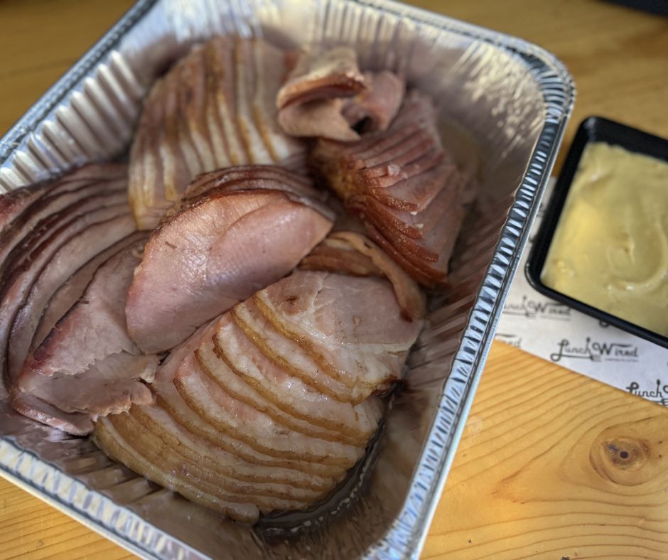 Maple Rosemary Glazed Ham