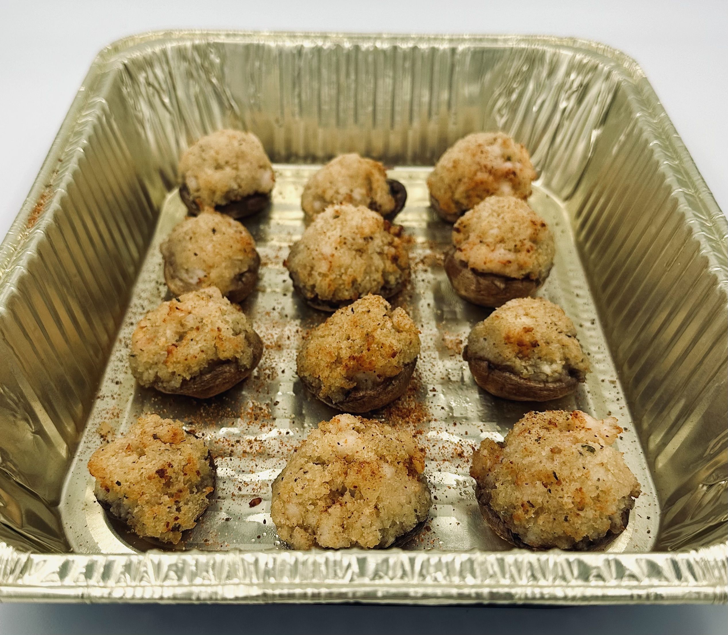 Garlic Shrimp Stuffed Mushrooms