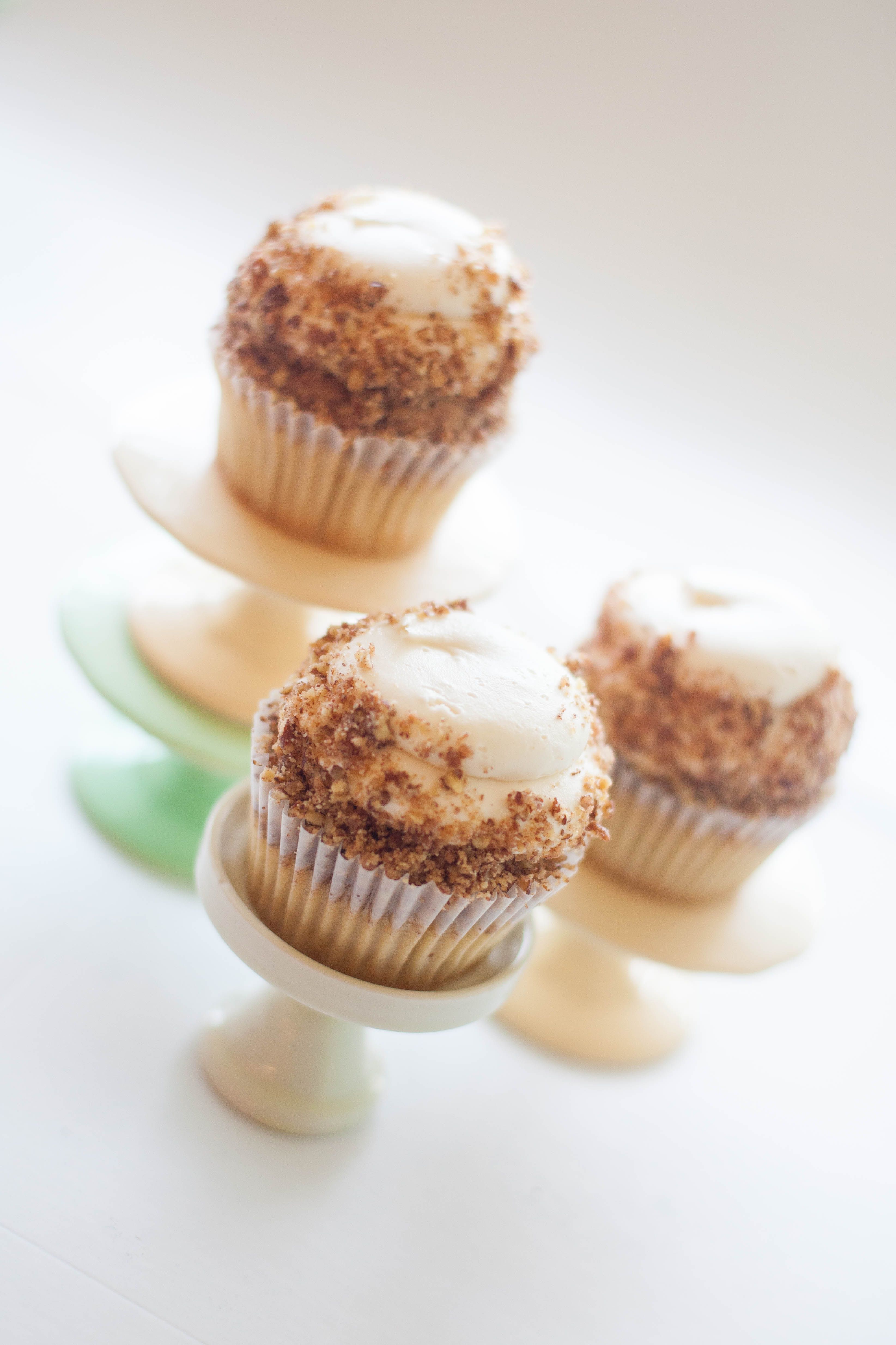 VGF Chocolate Bourbon Pecan Cupcake (seasonal)