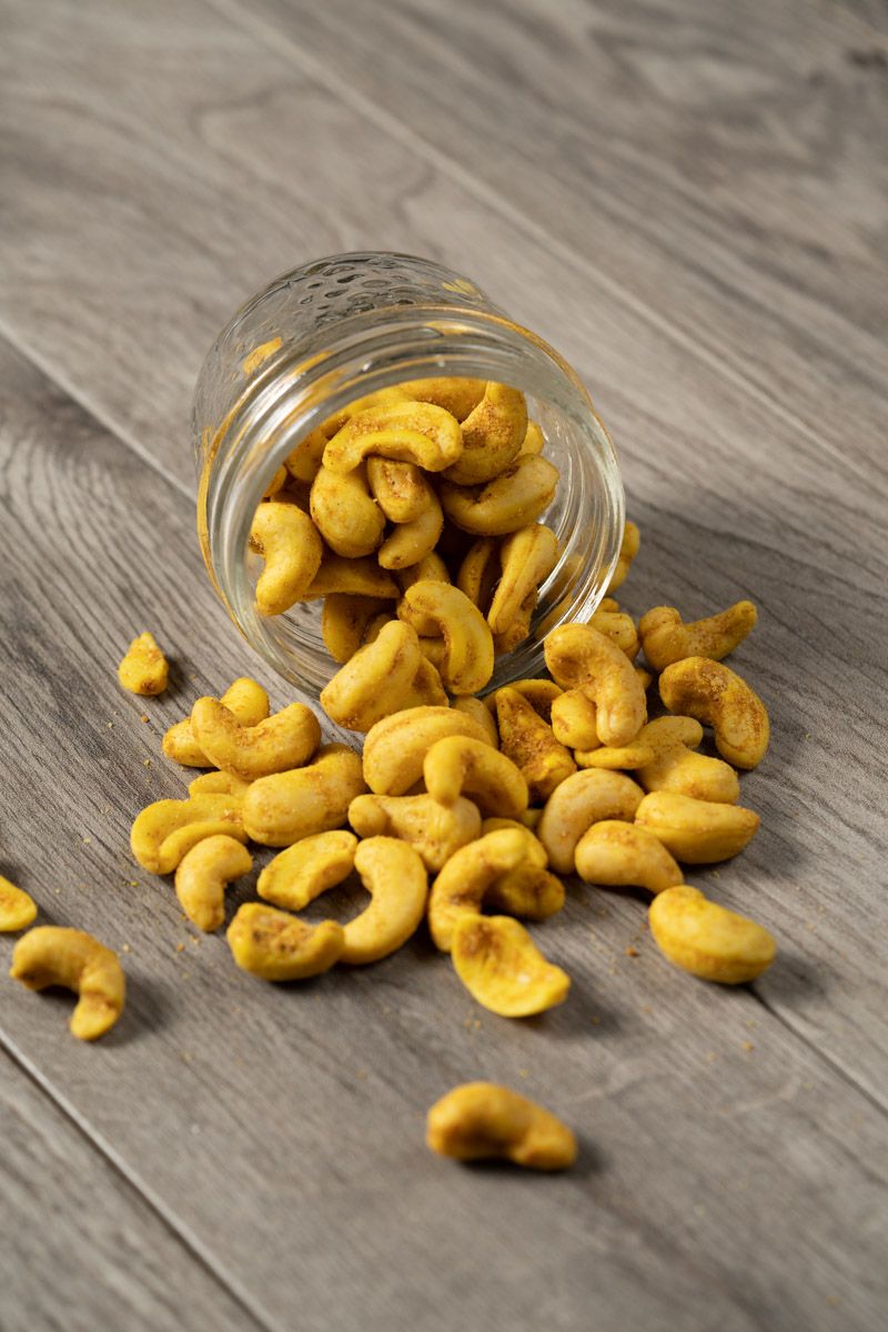 Curried Toasted Cashews (GF)