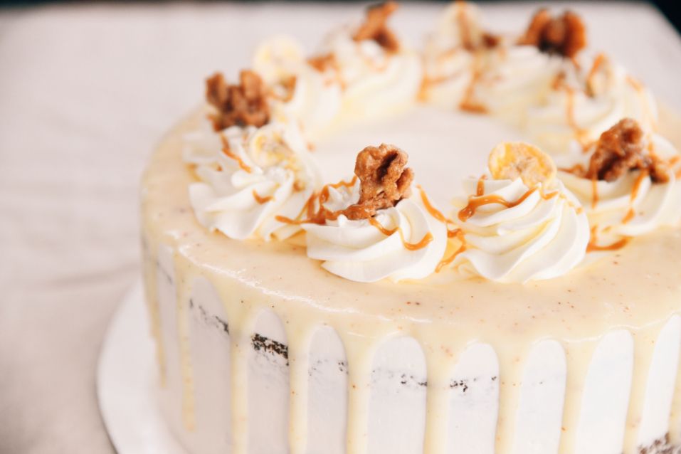 Banana Walnut Cake