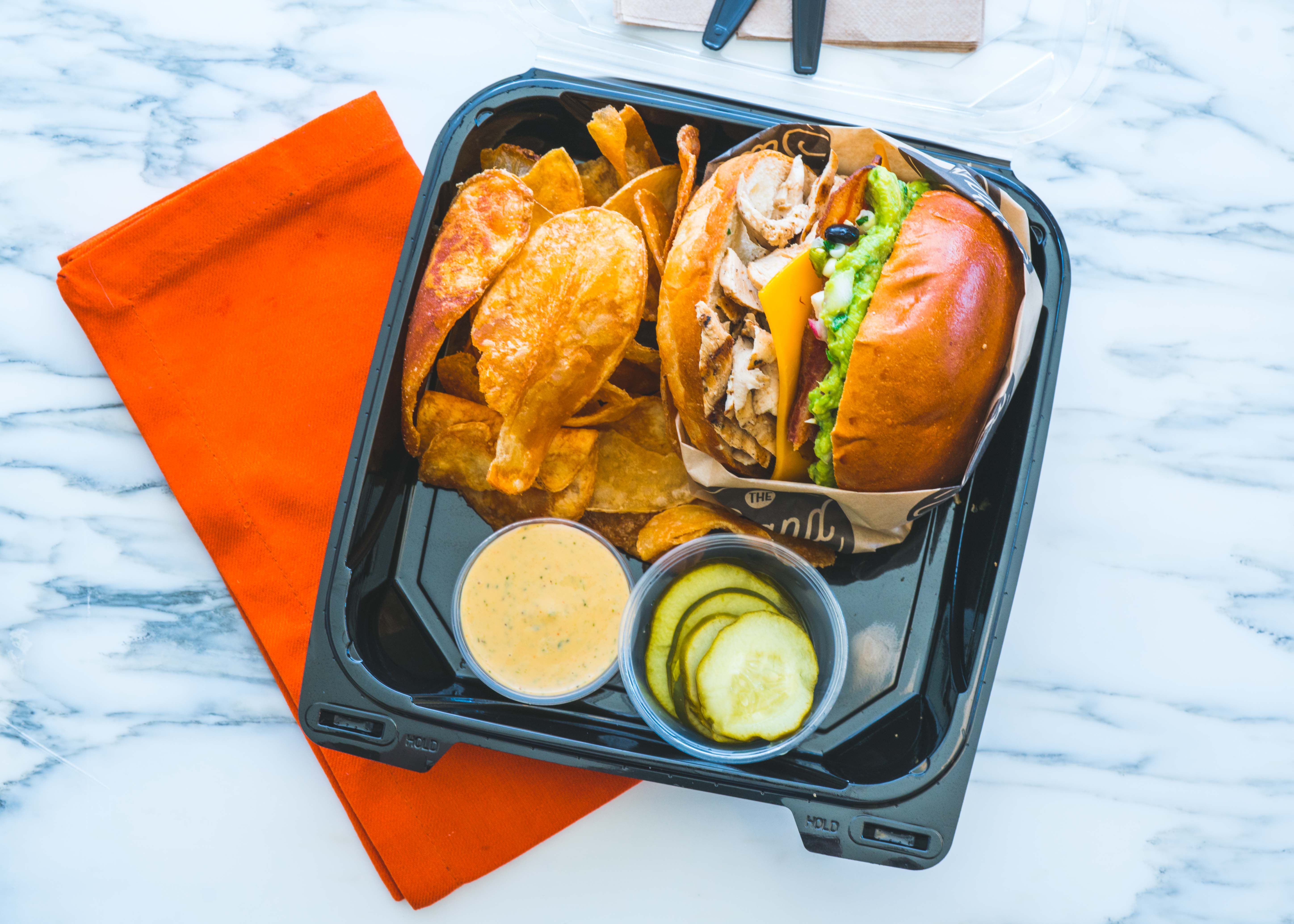 Southwest Chicken Sandwich Boxed Meal