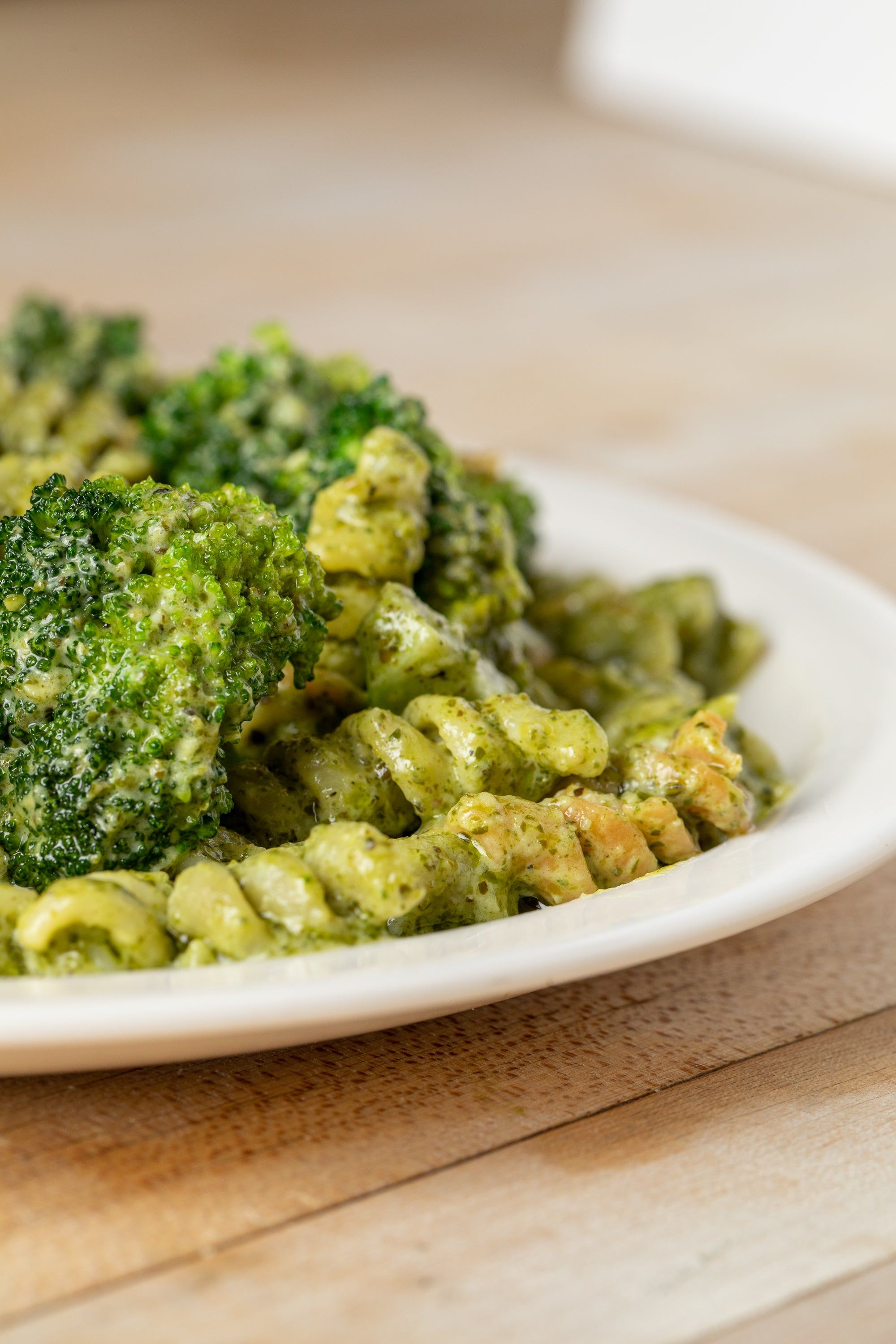 (GF) Pesto Pasta with Broccoli